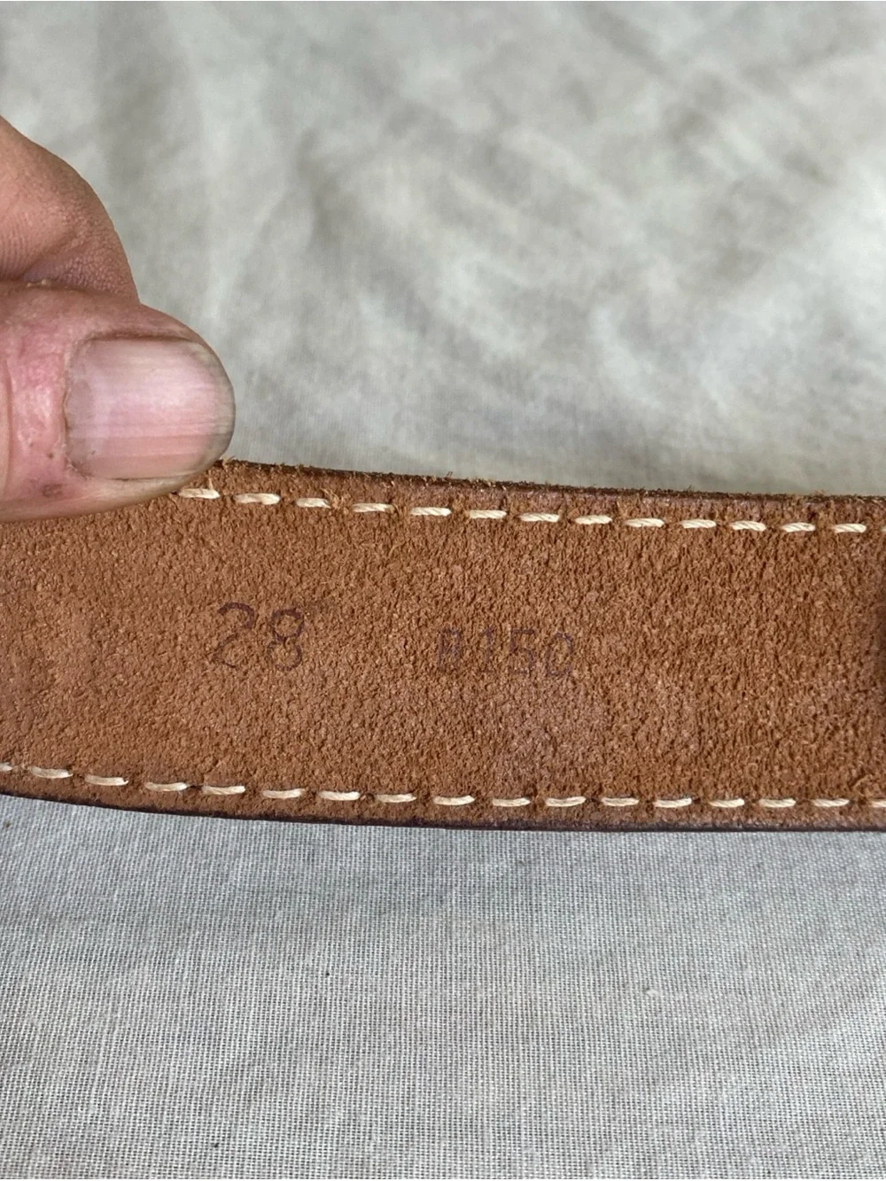 Shyanne Brown Tooled Leather Stagecoach/Western Belt Unisex -28”